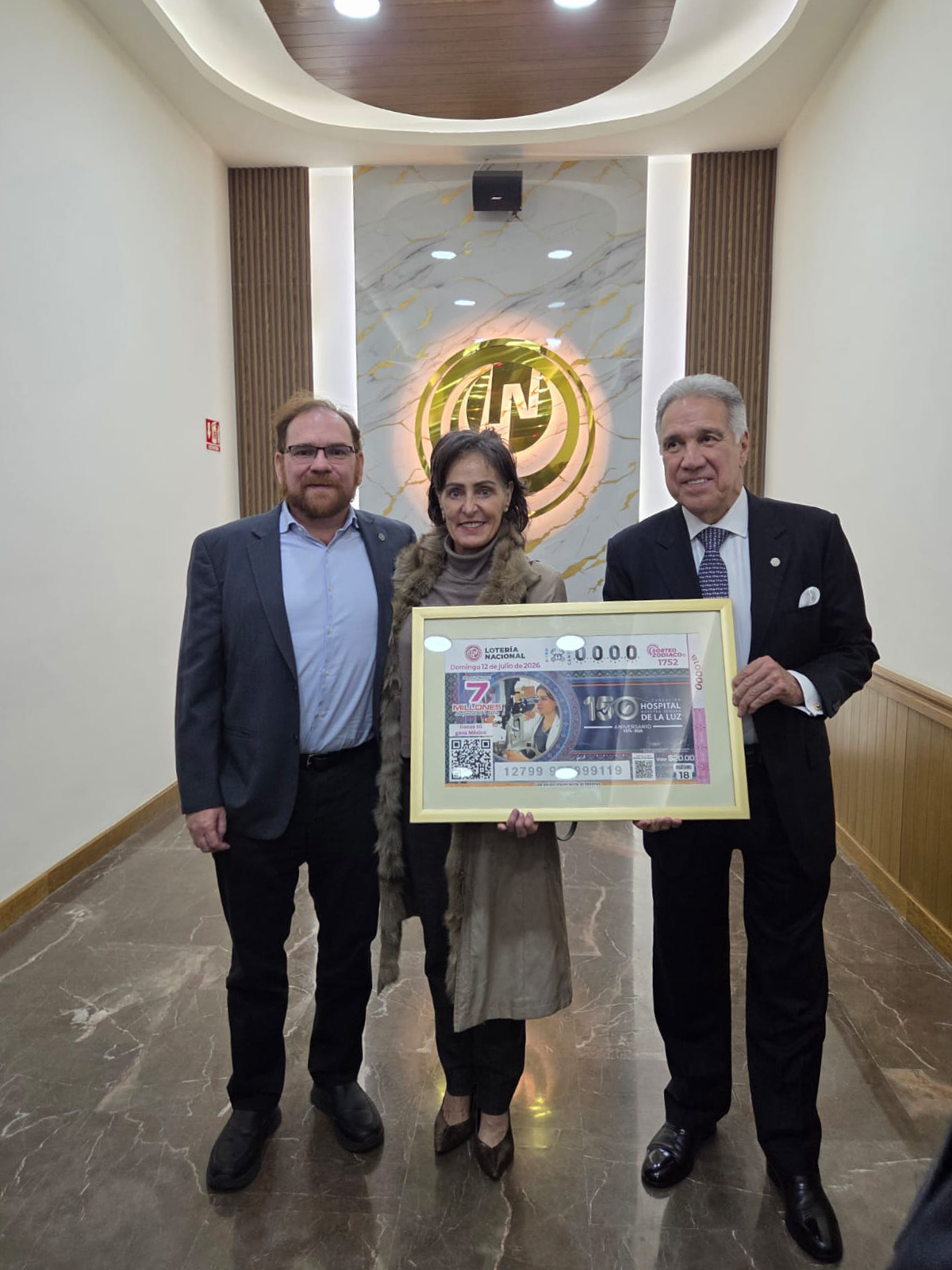 El Hospital de Nuestra Se&ntilde;ora de la Luz, IAP cumple 150 a&ntilde;os de servicio, un legado que la Loter&iacute;a Nacional distingui&oacute; con la emisi&oacute;n de un billete conmemorativo