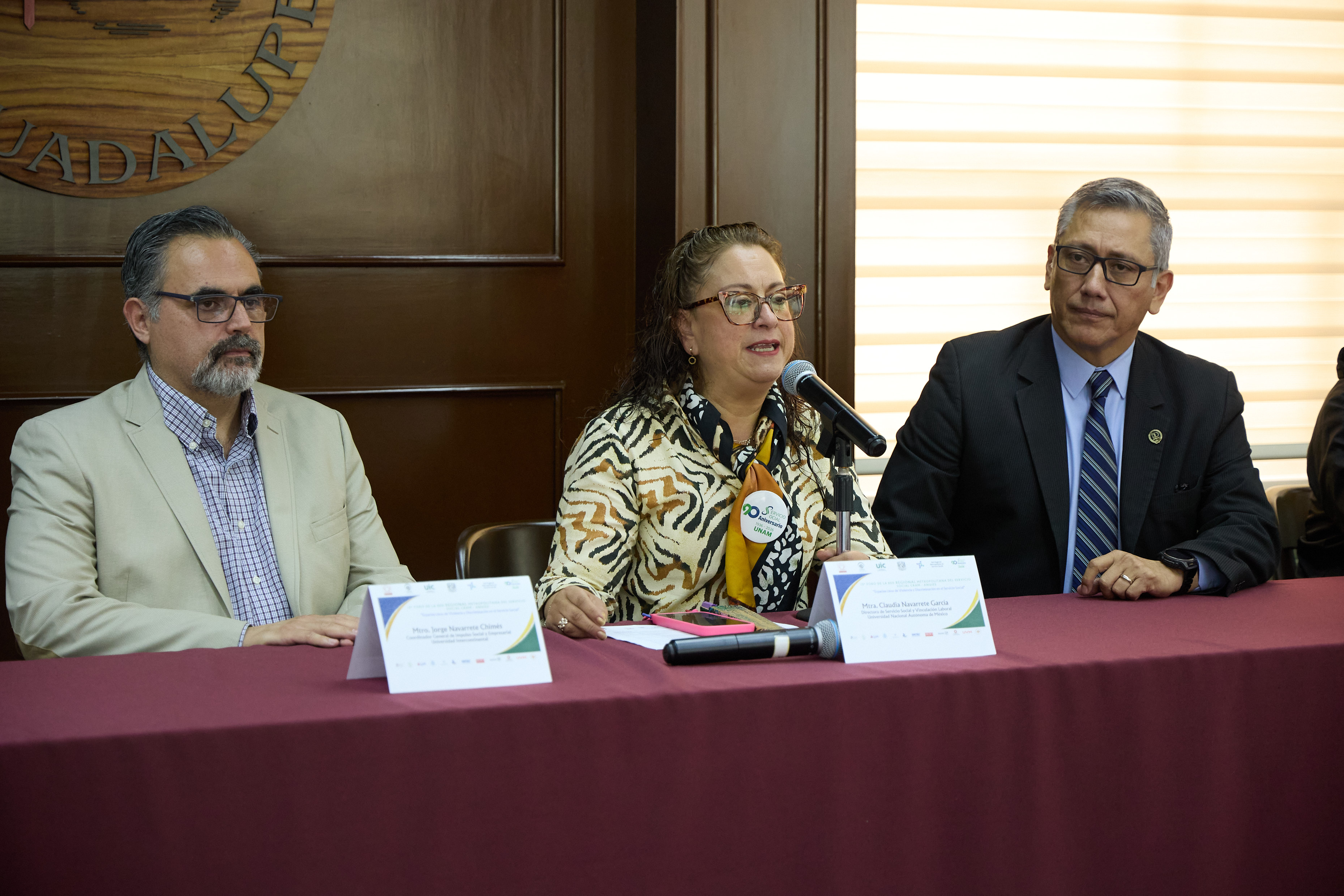 Por s&eacute;ptimo a&ntilde;o consecutivo, la JAPCDMX recibi&oacute; el Distintivo Universitario de Servicio Social