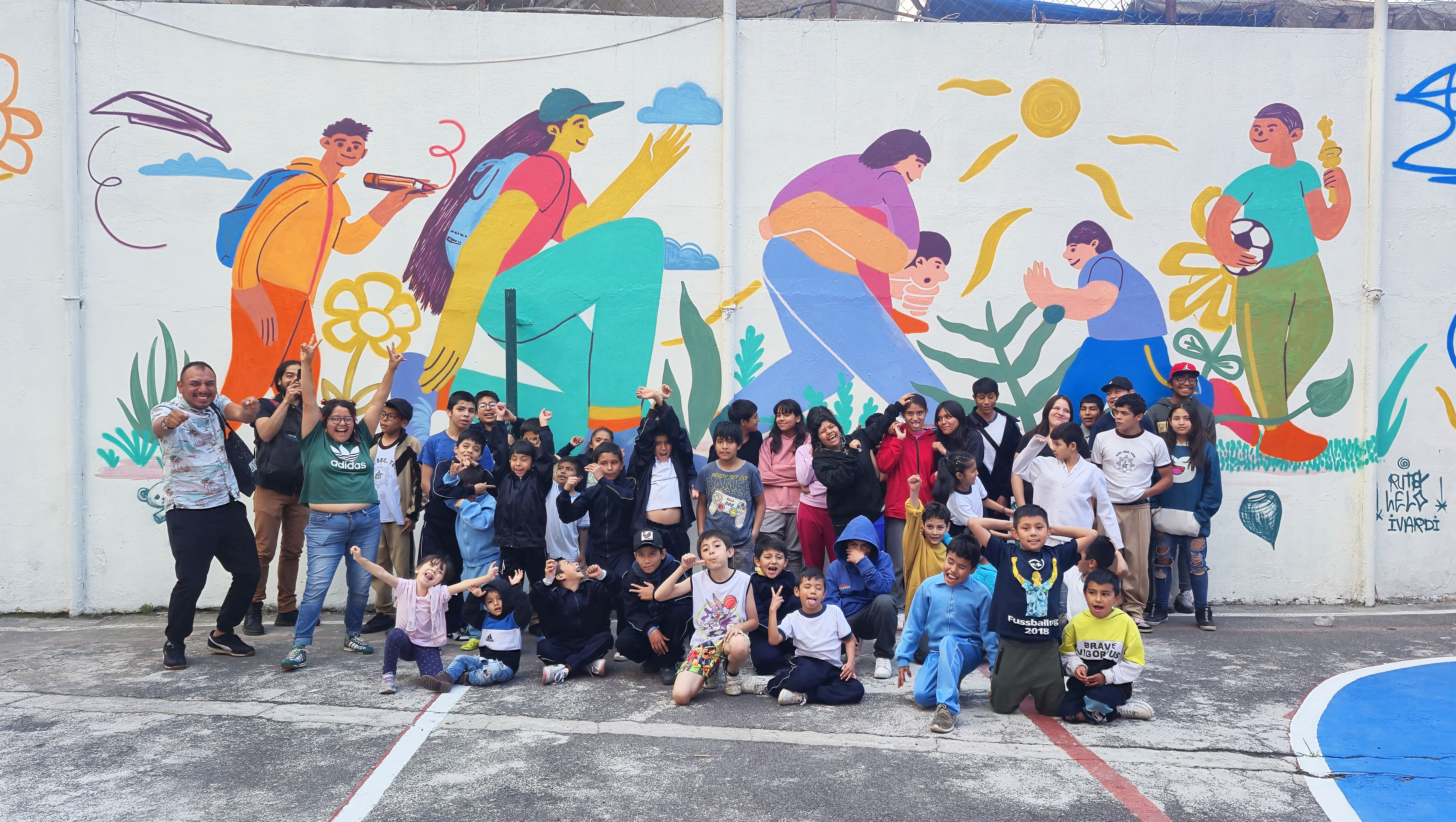 La creatividad transforma espacios y corazones en Fundaci&oacute;n Renacimiento, IAP
