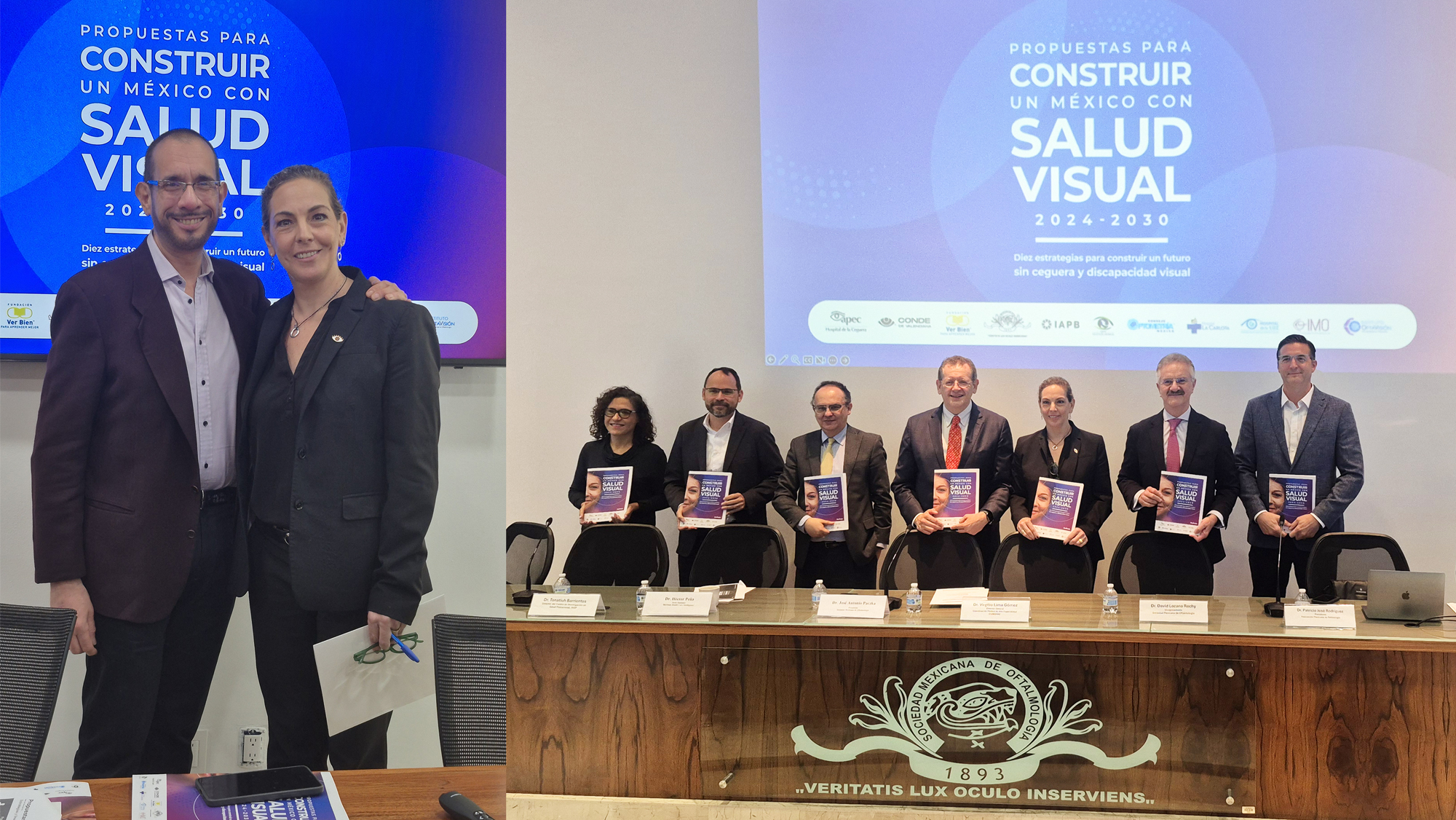 Presentan propuestas para construir un M&eacute;xico con salud visual 2024&ndash;2030